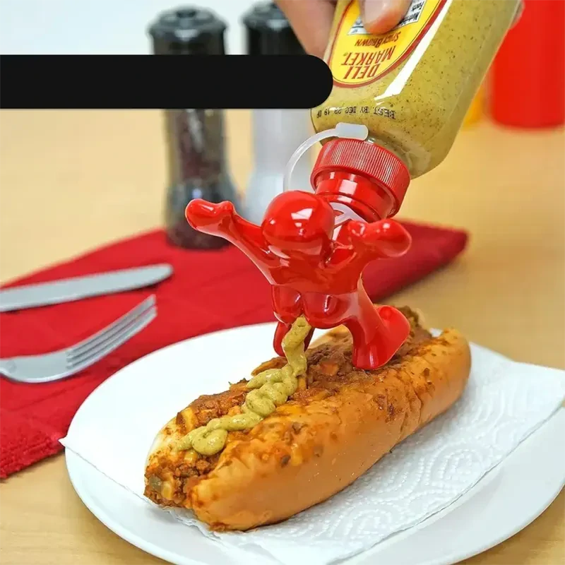 Sir Perky Vtipný vrchnák na fľašu s lievikom