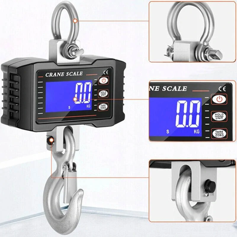 Závesná priemyselná elektronická váha do 500kg TYL-PL04