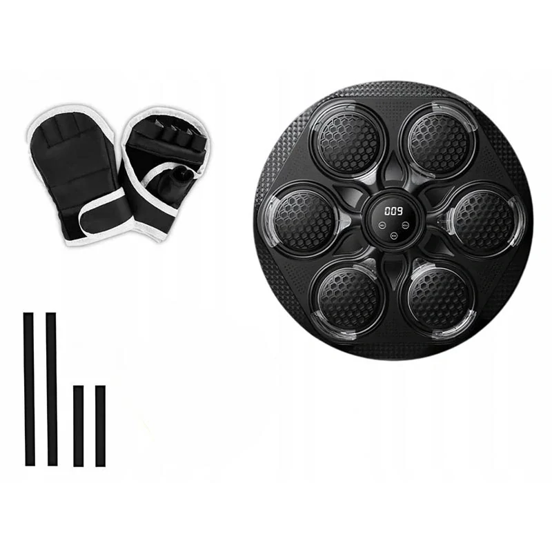 Elektronický boxerský terč so svetelnými zónami 43 cm + rukavice