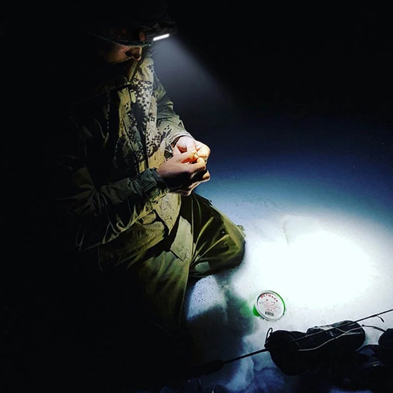 Čelová LED baterka COB 4v1 s magnetom