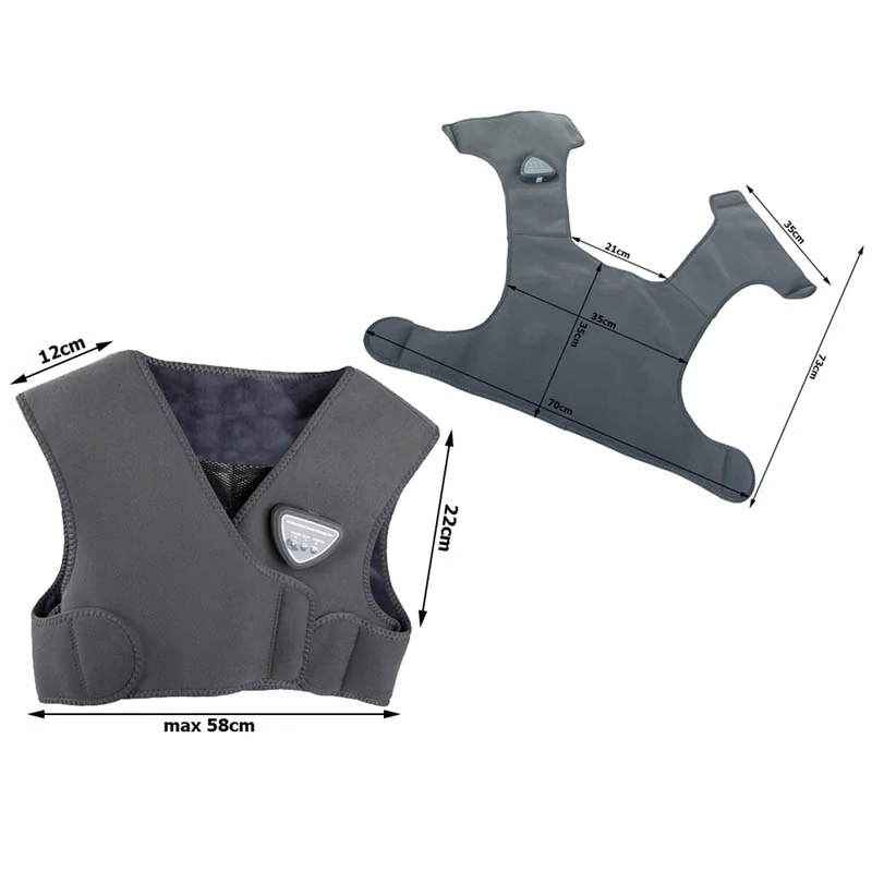 Vyhrievacia masážna vesta