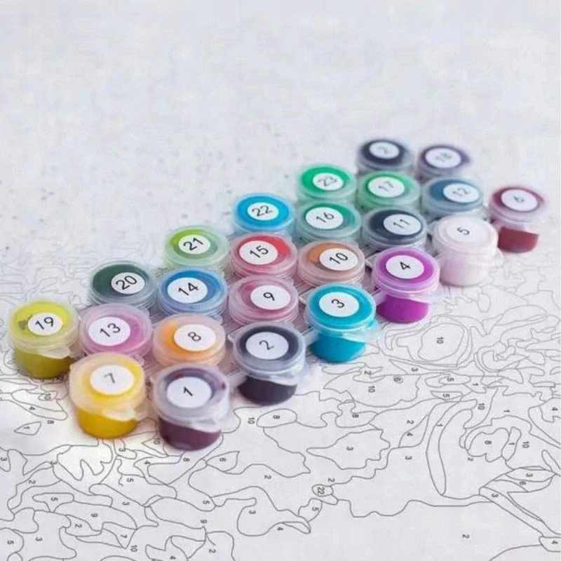 Maľovanie podľa čísel 40x50cm Srdce