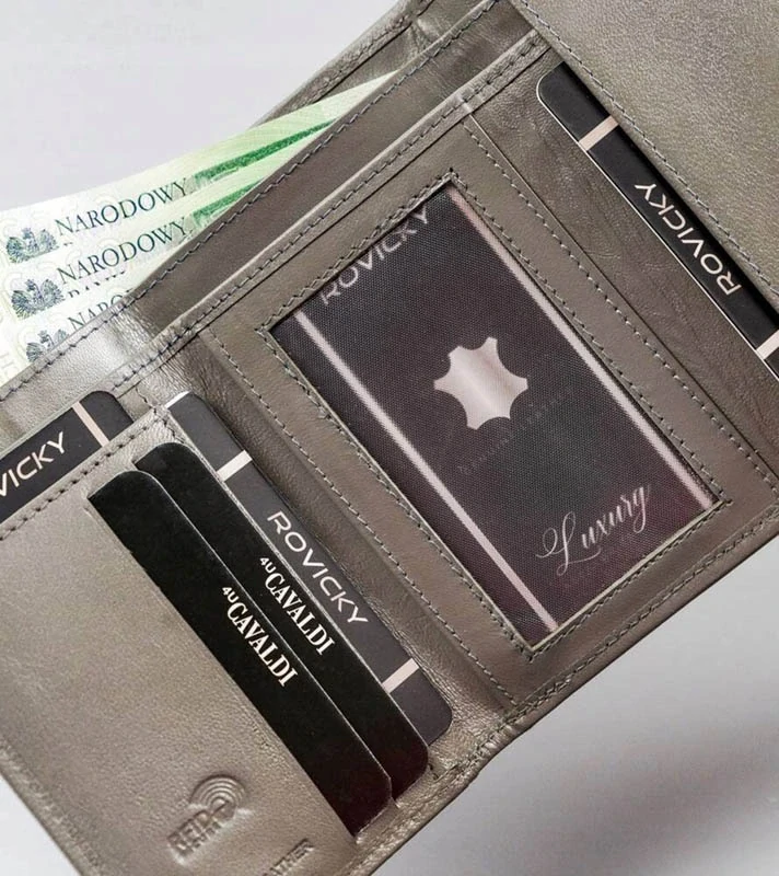 Dámska peňaženka Cavaldi GCL-6344 sivá