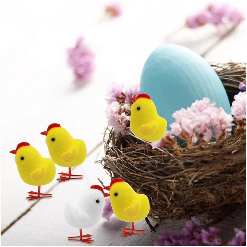 Veľkonočné dekoračné kuriatka - 24ks