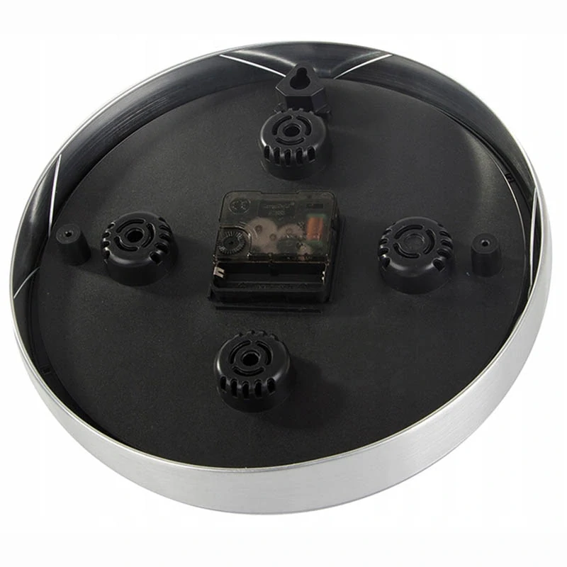 Fluorescenčné nástenné hodiny s tichým chodom 25cm