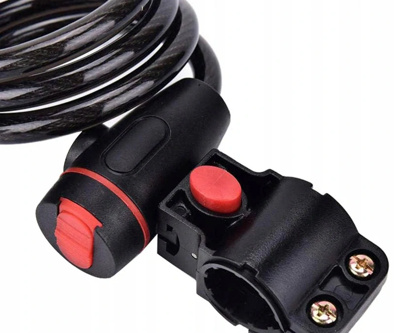 Zámok na bicykel 120cm s kľúčom