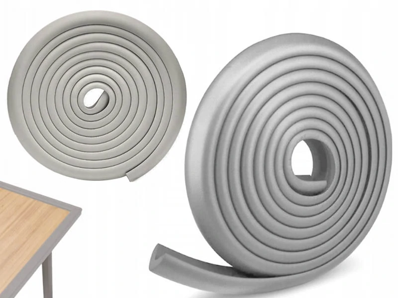 Ochranné penová páska na hrany nábytku 2m sivá