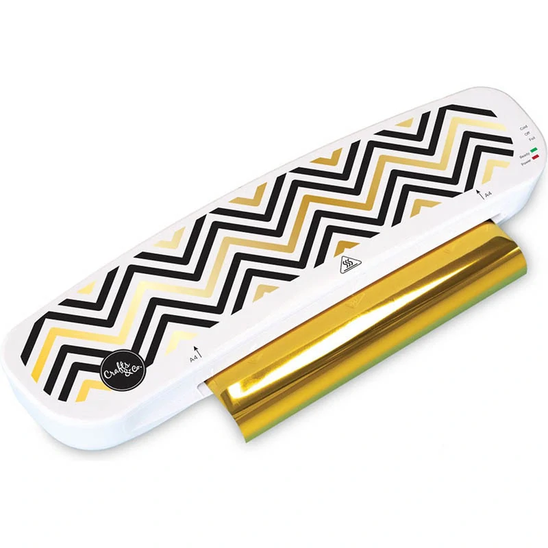 Aplikátor horúcej fólie Crafts & Co – štartovacia sada na tvorbu luxusných dekorácií