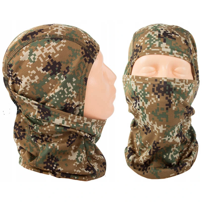 Termoaktívna kukla na hlavu hnedá