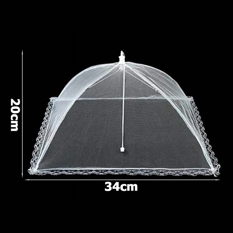 Ochranná sieťka na jedlo proti hmyzu 34cm biela
