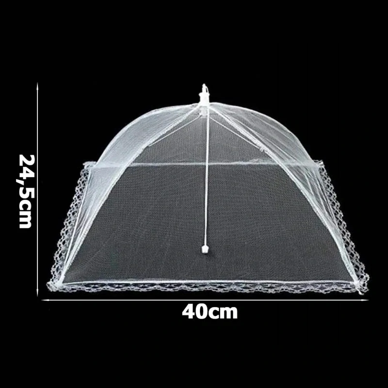 Ochranná sieťka na jedlo proti hmyzu 40cm biela