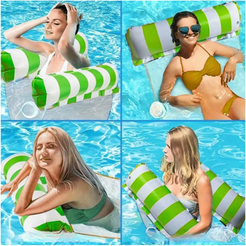 Nafukovací matrac do vody 128x80cm zelený