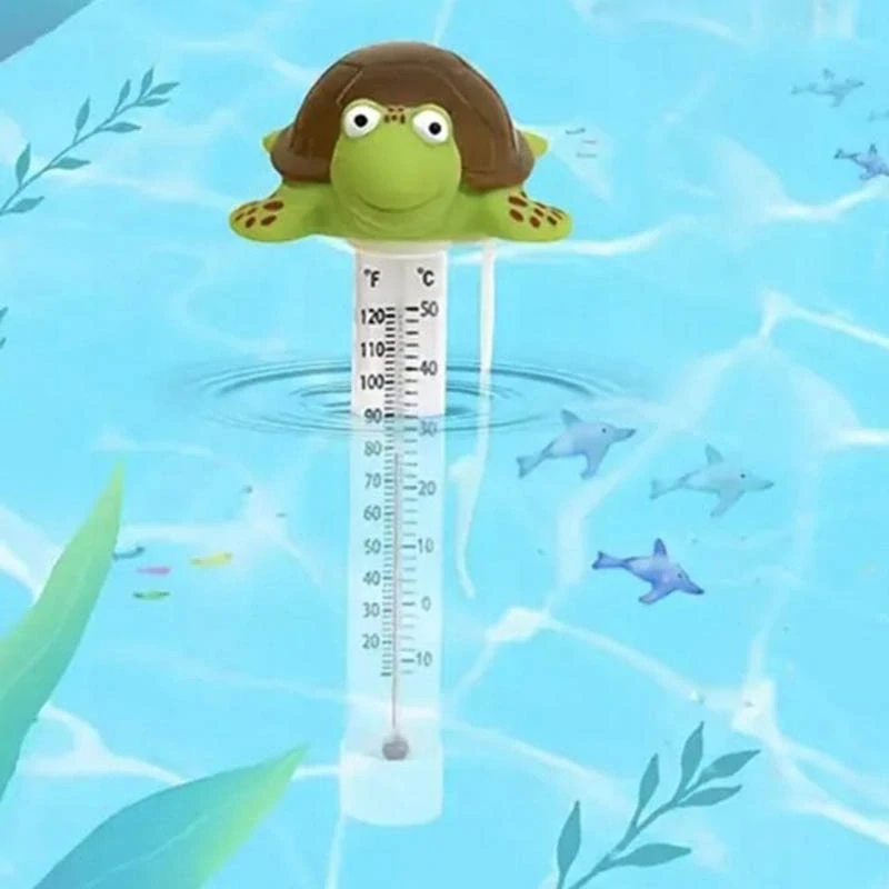 Plávajúci teplomer do bazéna Korytnačka