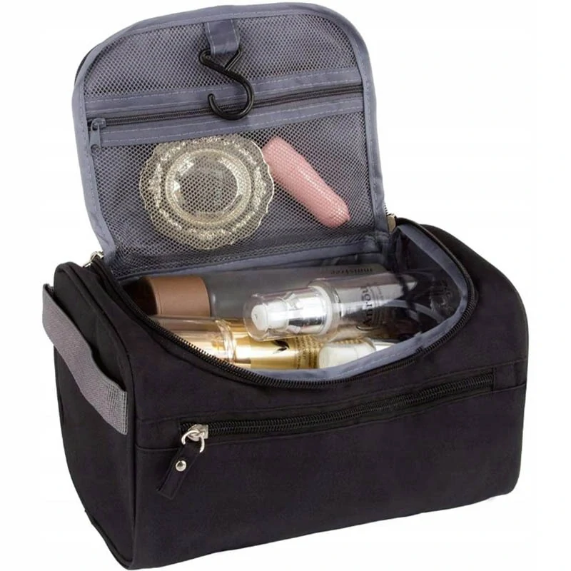 Cestovná kozmetická taška čierna