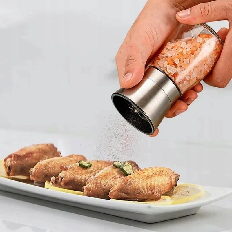 Mlynčeky na soľ a korenie 2ks