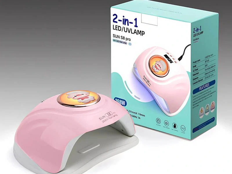UV/LED lampa na nechty 268W so 57 diódami