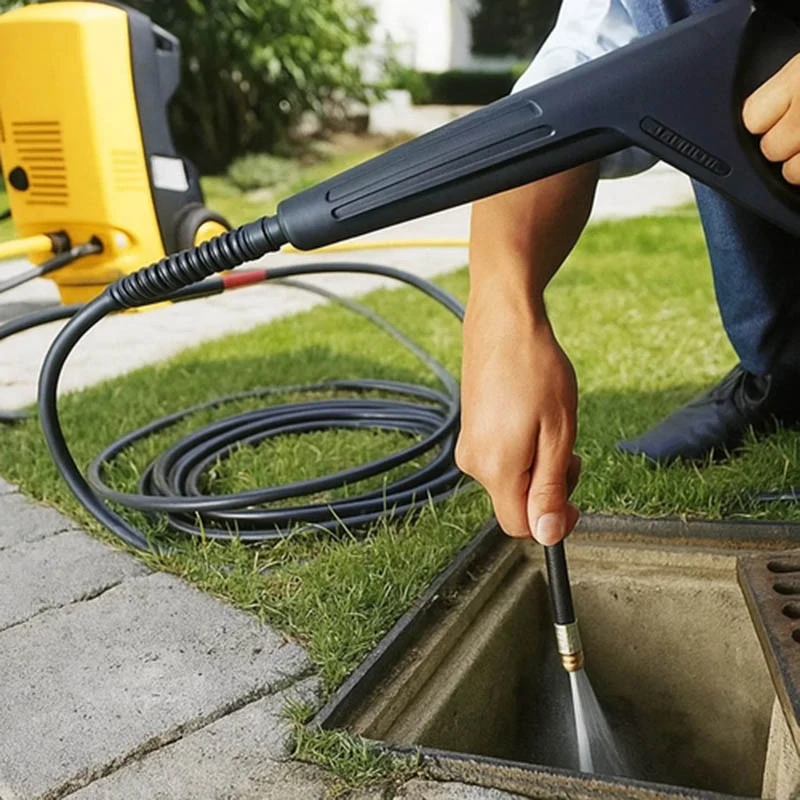 Hadica na čistenie potrubia s adaptérom 20m