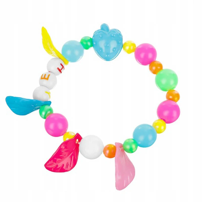 Zostava korálikov na výrobu bižutérie pre deti – kreatívny DIY set