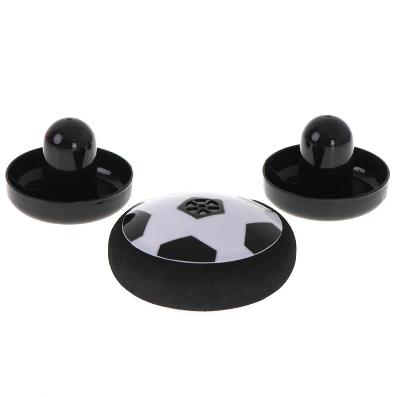 Lietajúca svietiaca lopta Hoverball s bránkami 11 cm