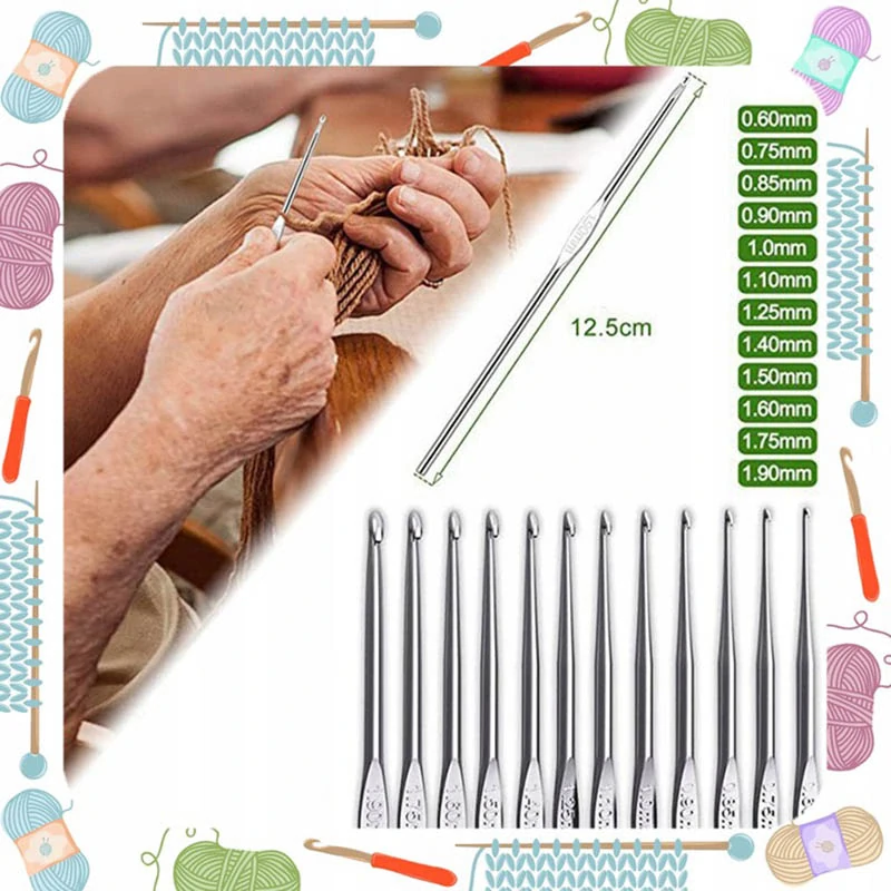 Sada na háčkovanie 52 dielna