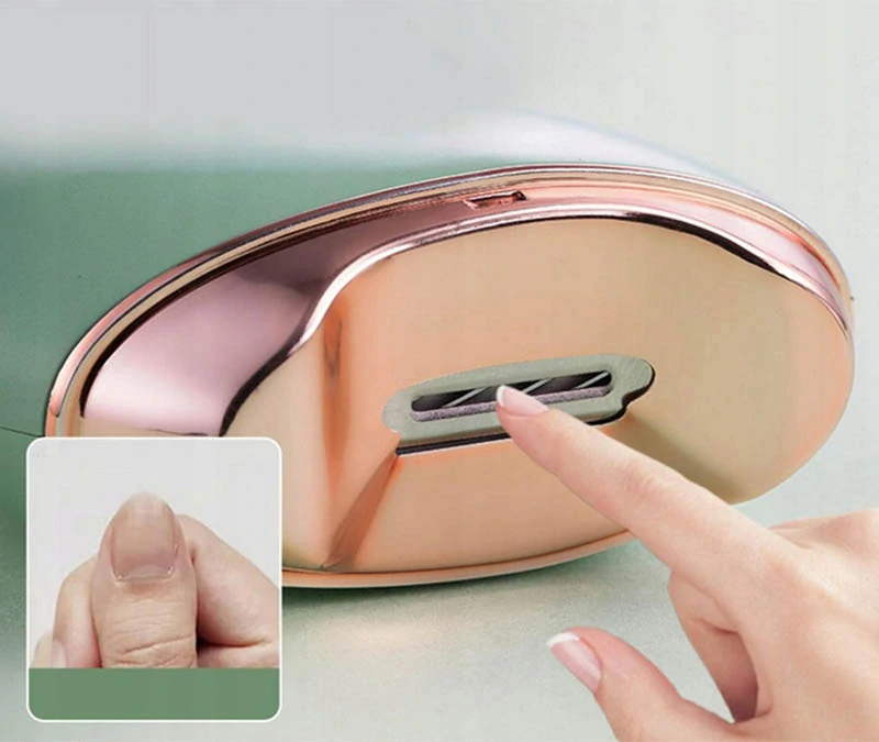 Elektrický strihač nechtov zelený