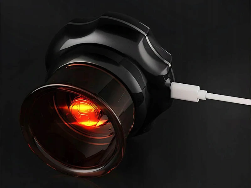 Elektrická masážna banka s ohrevom