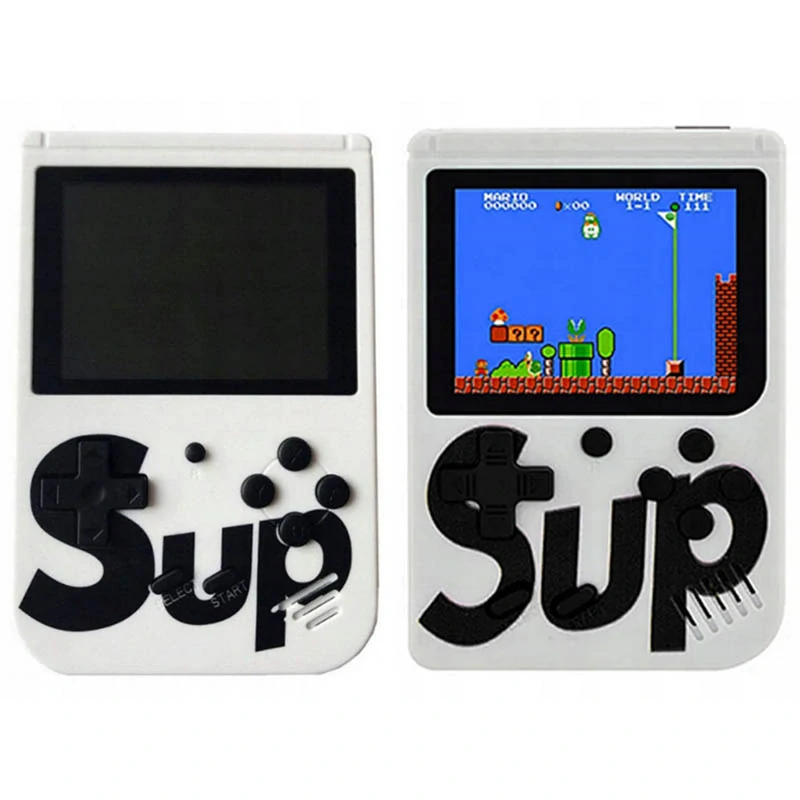 Herná konzola Sup Retro so 400 hrami - biela