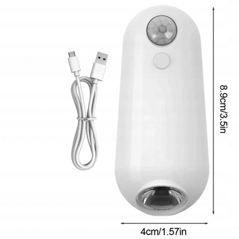 Nočná LED RGB lampa do WC s pohybovým senzorom