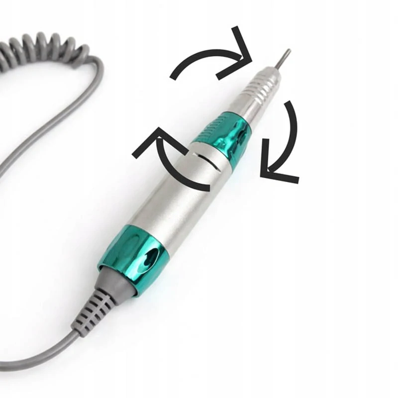 Frézka na nechty 65 W – metalická zelená