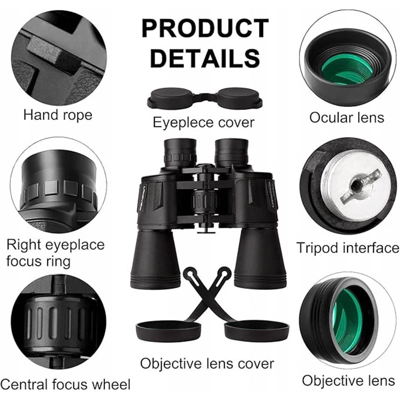 Ďalekohľad 20×50 s FMC úpravou