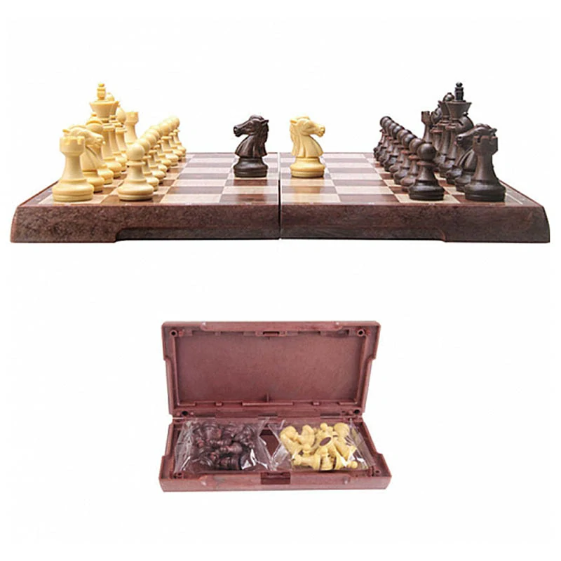 Magnetické skladacie šachy 25 × 25 cm