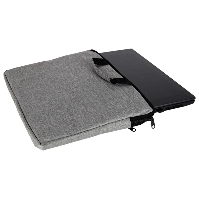 Taška na notebook 15,6" sivá na rameno