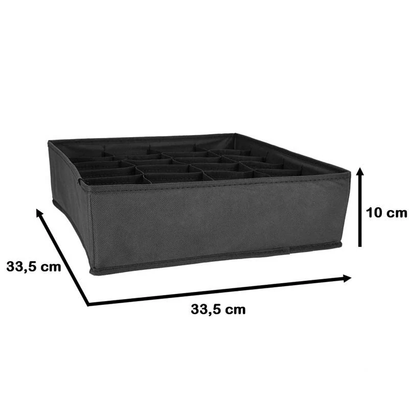 Organizér do zásuvky na bielizeň a ponožky s 24 priehradkami