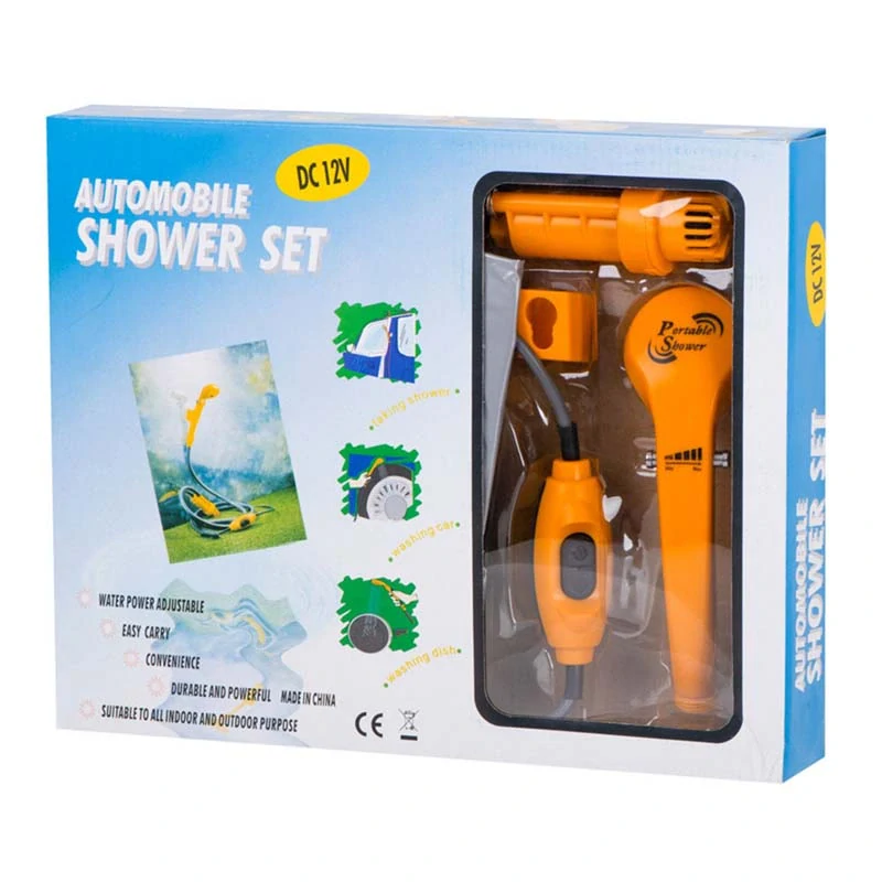 Prenosná turistická sprcha 2m 12V