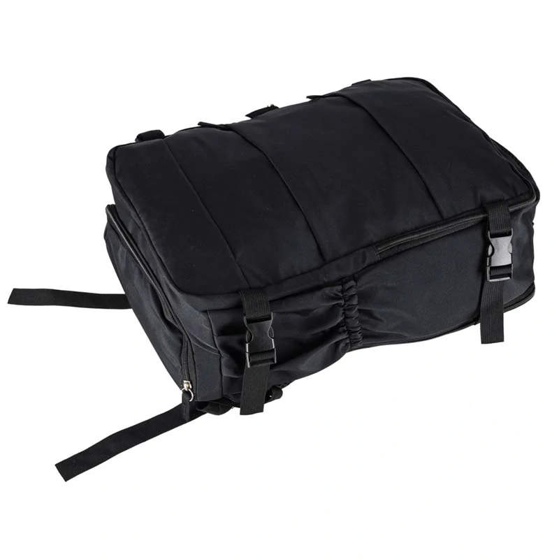 Príručný turistický batoh na cestovanie 45 × 30 cm čierny