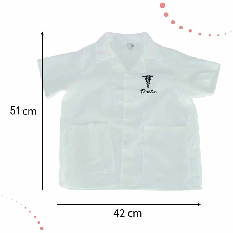 Detský karnevalový kostým Lekár s doplnkami (3–8 rokov)