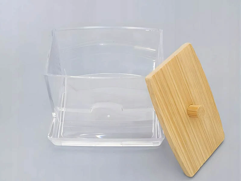 Organizér do kúpeľne na vatové tyčinky