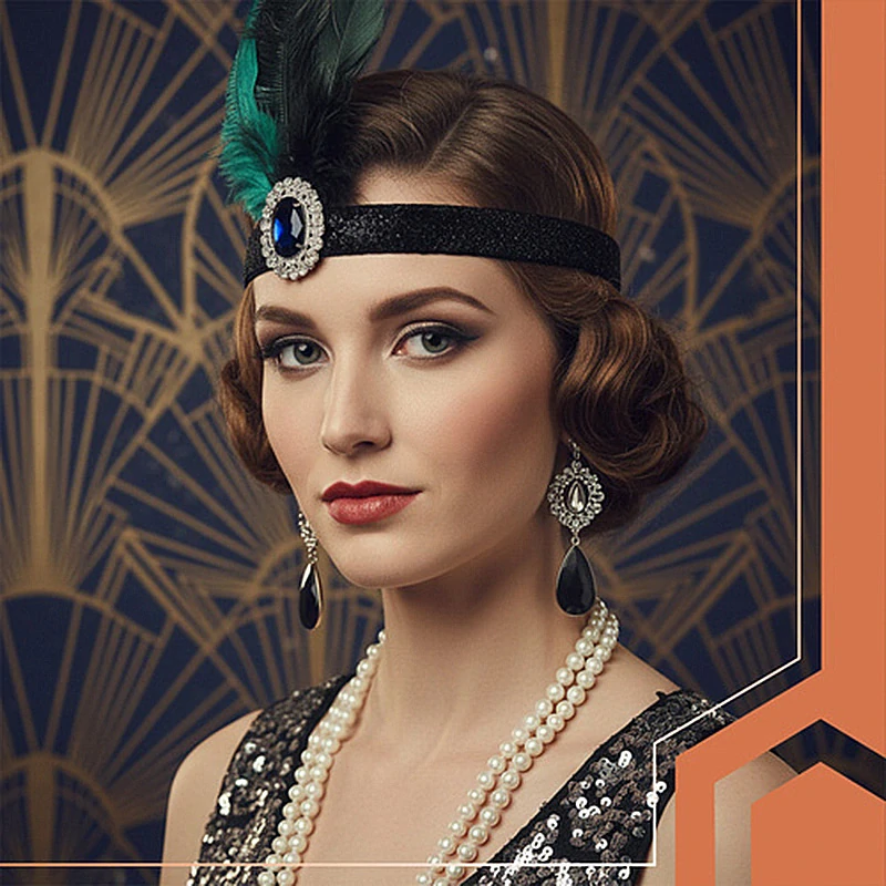 Dámsky retro kostým 9-dielna sada