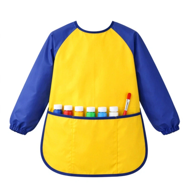 Ochranná detská zástera na maľovanie veľkosť M (110–135 cm)
