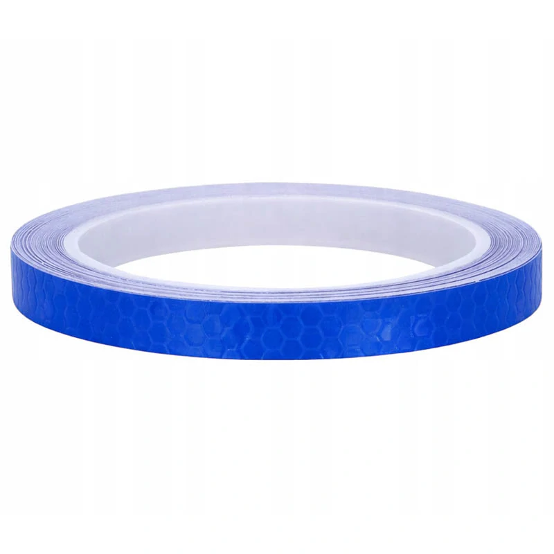Reflexná páska modrá 1 cm × 8 m