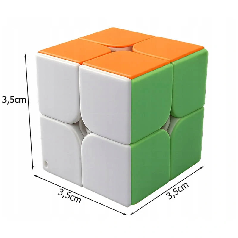 Mini Rubikova kocka prívesok 2 x 2