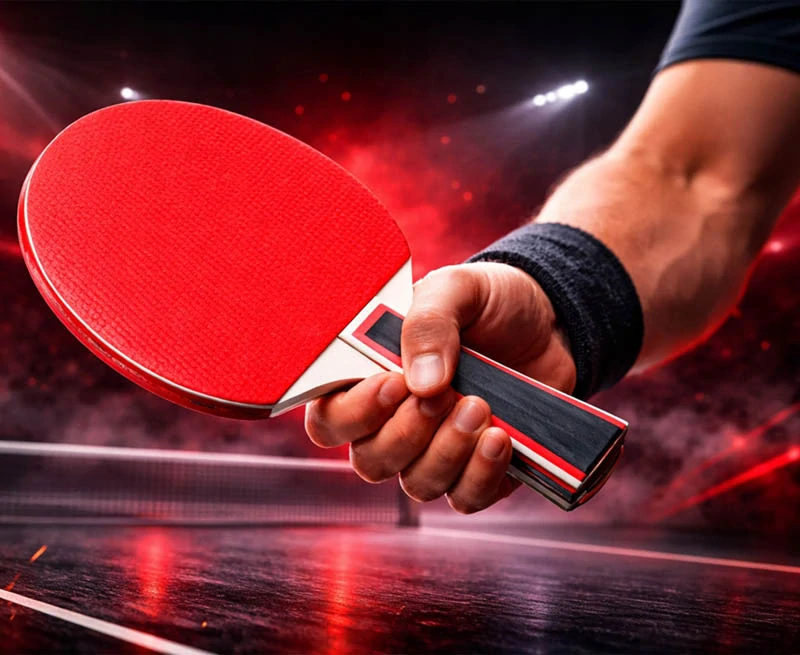 Sada na stolný tenis – 2 rakety, 3 loptičky a puzdro
