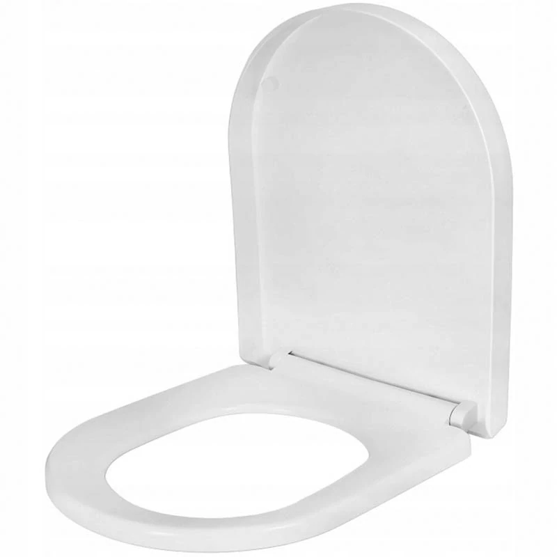 WC doska s pomalým zatváraním biela