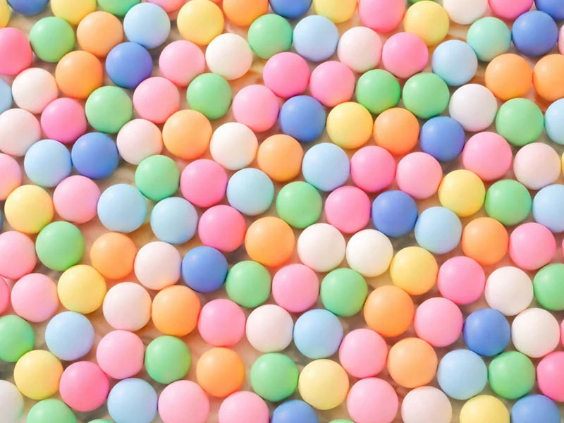 Farebné loptičky na stolný tenis 150 ks