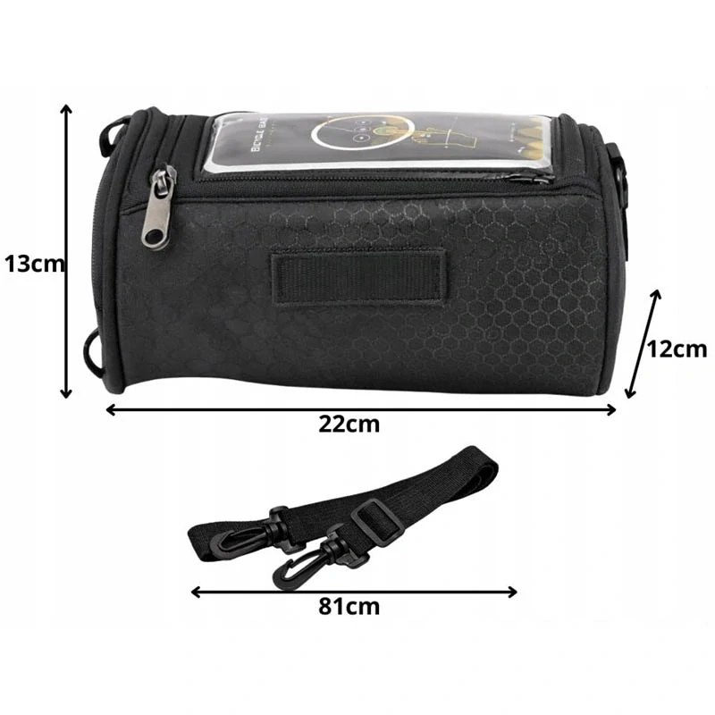 Taška na riadidlá bicykla s držiakom na mobil