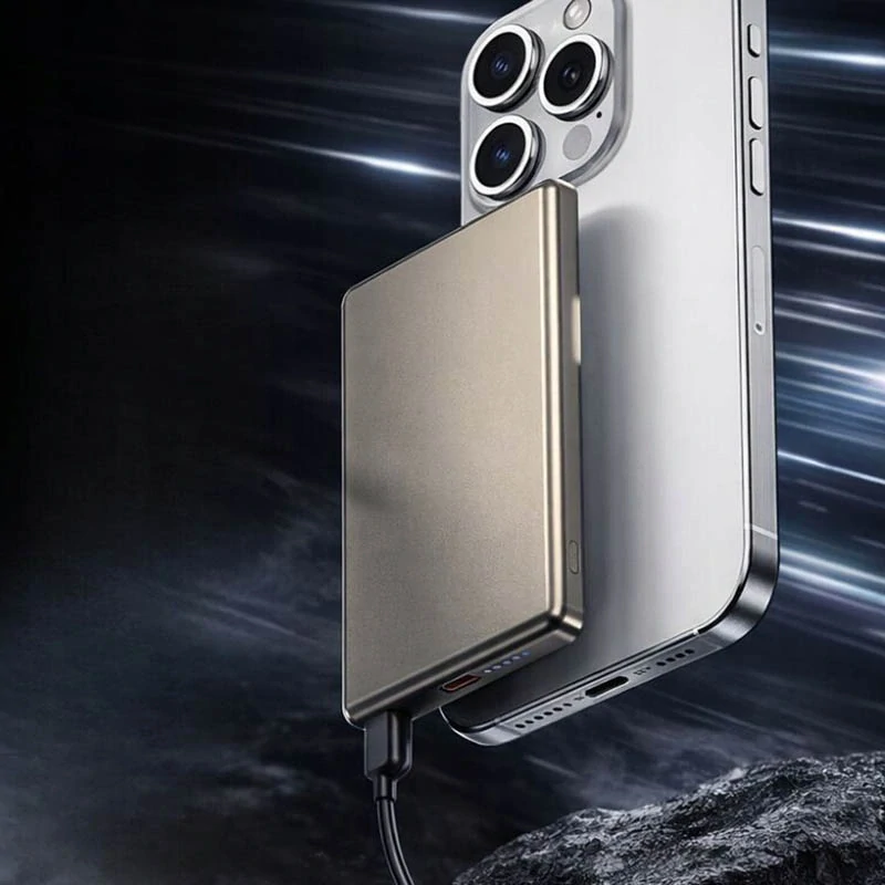 Powerbanka 5000 mAh s rýchlym nabíjaním 20 W zlatá