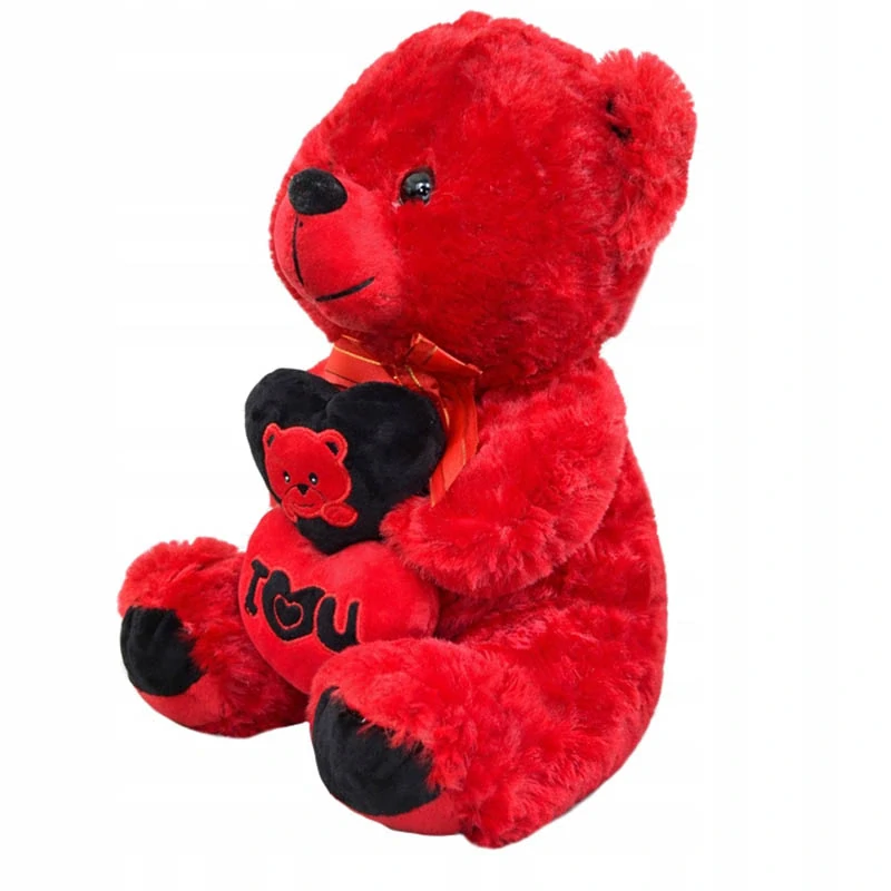 Plyšový medvedík so srdcom I LOVE YOU 30 cm