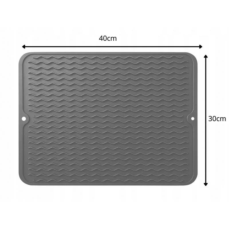 Odkvapkávacia podložka silikónová 40 x 30 cm