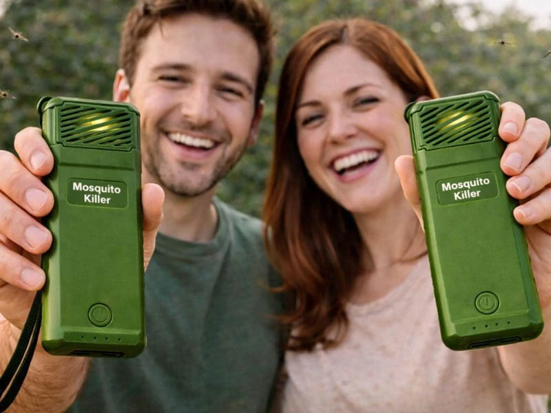 Odpudzovač komárov USB zelený