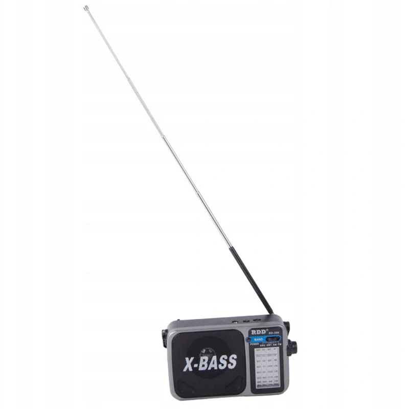 Prenosné rádio s baterkou RDD RD-306 sivé